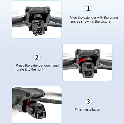 For DJI Air 3 STARTRC Drone Wide-Angle Lens Filter, For DJI Air 3