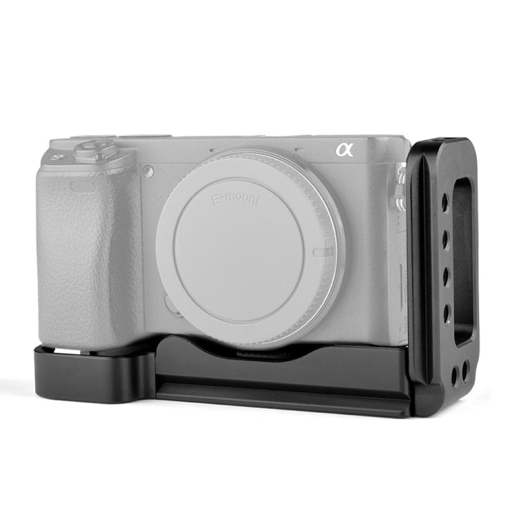 YELANGU YLG0715A 1/4 inch Vertical Shoot Quick Release L Plate Bracket Base Holder for Sony A6300 / A6000 / A6100 / A6400 / A6500, For Sony A6300