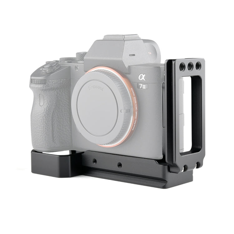 YELANGU CL6 YLG0712A Vertical Shoot Quick Release L Plate Bracket Base Holder for Sony A9 (ILCE-9) / A7 III/ A7R III, For Sony A9