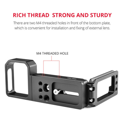 YELANGU CL6 YLG0712A Vertical Shoot Quick Release L Plate Bracket Base Holder for Sony A9 (ILCE-9) / A7 III/ A7R III, For Sony A9