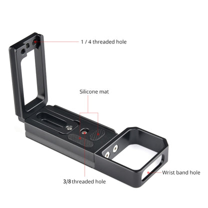 YELANGU CL6 YLG0712A Vertical Shoot Quick Release L Plate Bracket Base Holder for Sony A9 (ILCE-9) / A7 III/ A7R III, For Sony A9