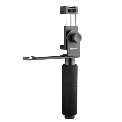 YELANGU PC08 YLG0117A Handheld Grip Holder Bracket with Mobile Phone Metal Clamp, Bracket