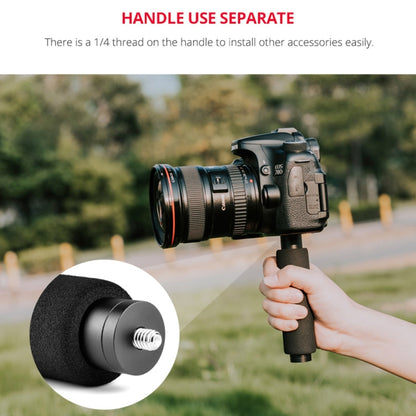 YELANGU PC08 YLG0117A Handheld Grip Holder Bracket with Mobile Phone Metal Clamp, Bracket