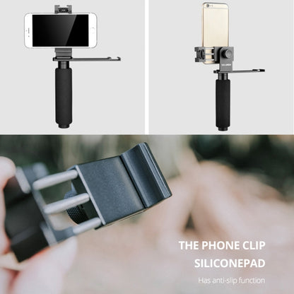YELANGU PC08 YLG0117A Handheld Grip Holder Bracket with Mobile Phone Metal Clamp, Bracket
