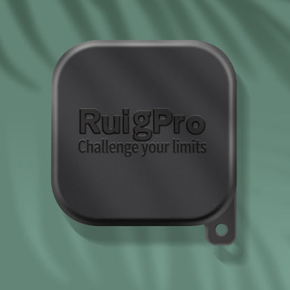 RUIGPRO for GoPro HERO10 Black / HERO9 Black Soft Rubber Scratch-resistant Camera Lens Protective Cap Cover, For GoPro HERO9 Black