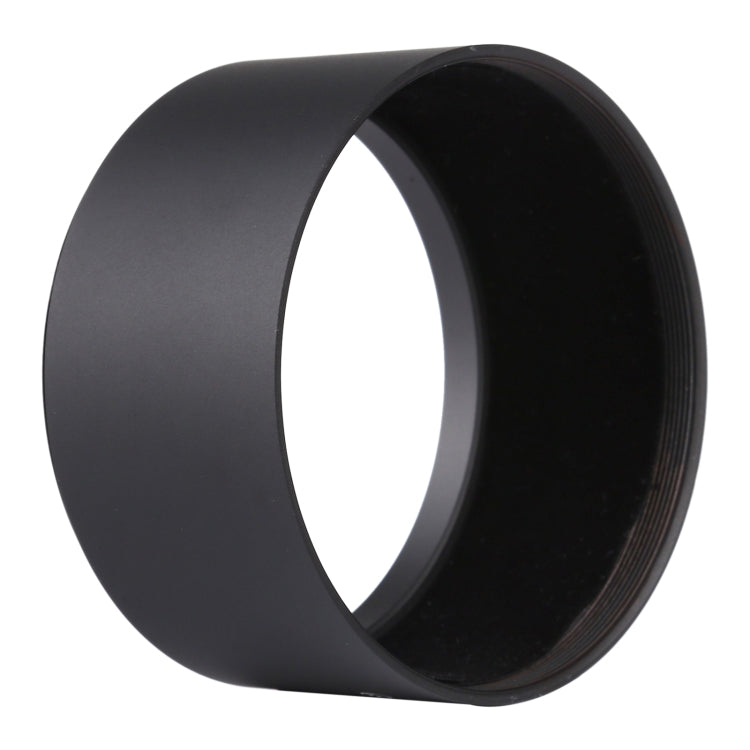 FITTEST 72mm Thread Type Straight Tube Full Metal Lens Hood Shade for Medium Telephoto Lens, 72mm