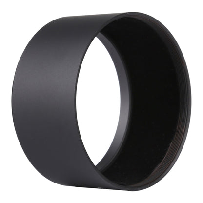 FITTEST 72mm Thread Type Straight Tube Full Metal Lens Hood Shade for Medium Telephoto Lens, 72mm