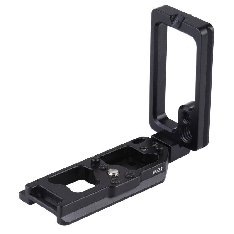 1/4 inch  Vertical Shoot Quick Release L Plate Bracket Base Holder for Nikon Z6 / Z7, For Nikon Z6 / Z7