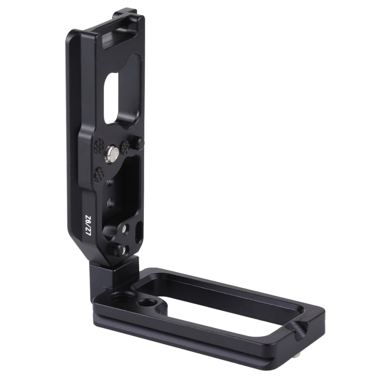 1/4 inch  Vertical Shoot Quick Release L Plate Bracket Base Holder for Nikon Z6 / Z7, For Nikon Z6 / Z7