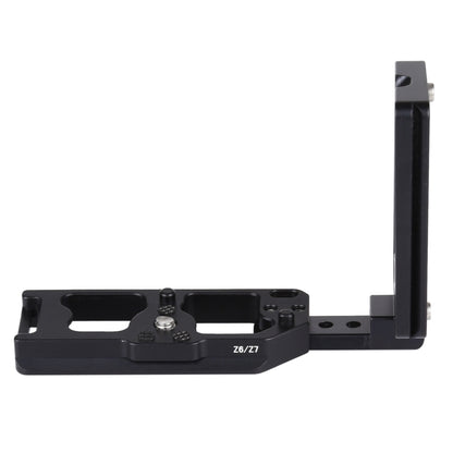 1/4 inch  Vertical Shoot Quick Release L Plate Bracket Base Holder for Nikon Z6 / Z7, For Nikon Z6 / Z7