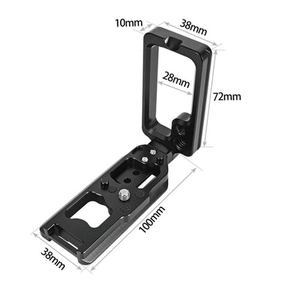 1/4 inch  Vertical Shoot Quick Release L Plate Bracket Base Holder for Nikon Z6 / Z7, For Nikon Z6 / Z7