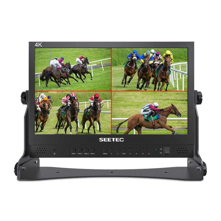 SEETEC ATEM156 1920x1080 15.6 inch IPS Screen HDMI 4K HD Live Broadcast Camera Field Monitor, Support Four Screen Split, ATEM156