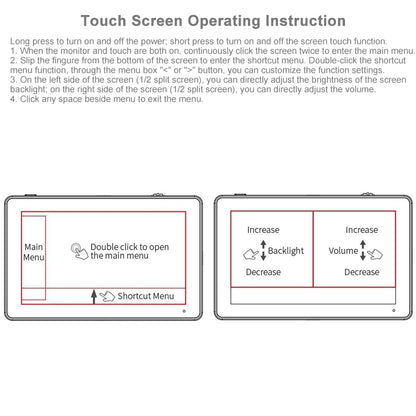 FEELWORLD LUT6S 1920x1080 2600 nits 6 inch IPS Screen HDMI 4K Touch Screen SDI HDI Camera Field Monitor, LUT6S