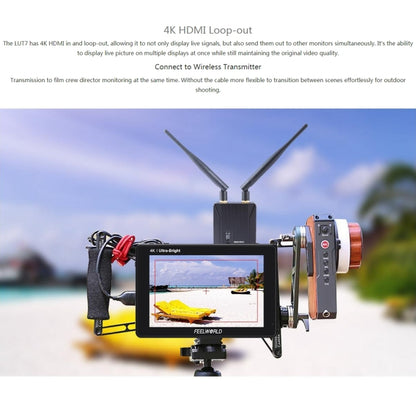 FEELWORLD LUT7 1920x1200 2200 nits 7 inch IPS Screen HDMI 4K Touch Screen Camera Field Monitor, LUT7
