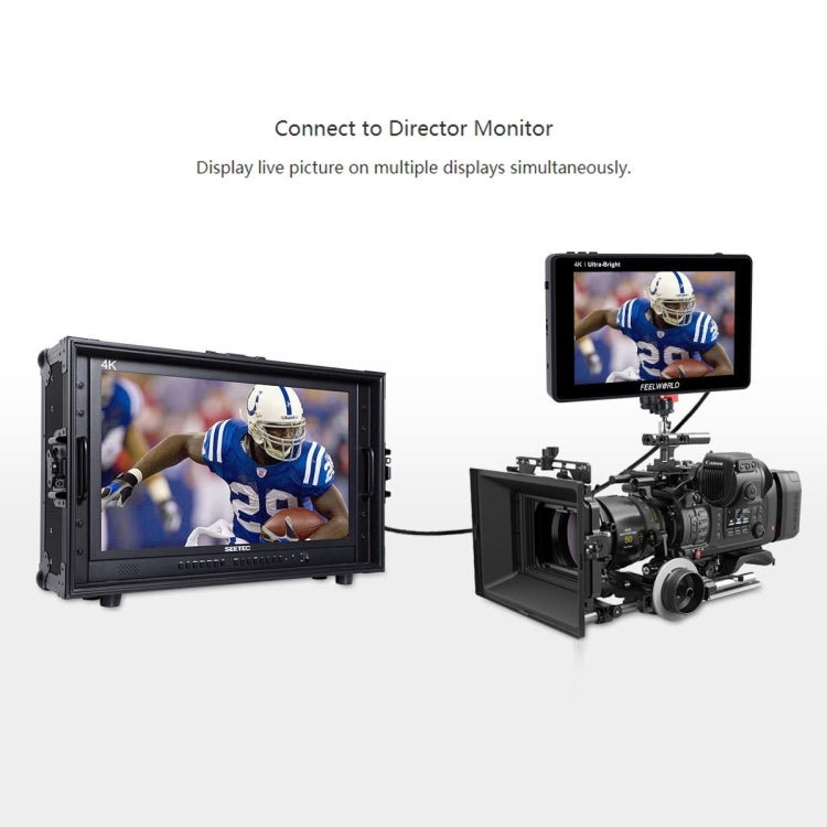 FEELWORLD LUT7 1920x1200 2200 nits 7 inch IPS Screen HDMI 4K Touch Screen Camera Field Monitor, LUT7