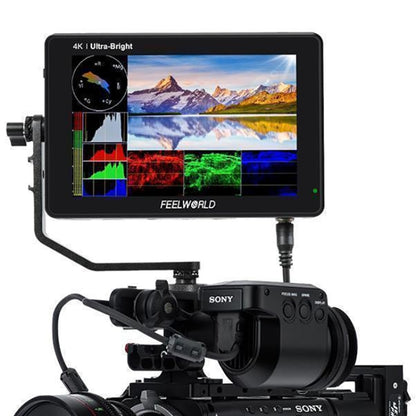 FEELWORLD LUT7S 1920x1200 2200 nits 7 inch IPS Screen HDMI 4K Touch Screen Camera Field Monitor, LUT7S