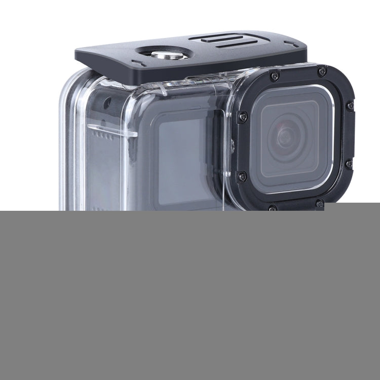 Shockproof Dustproof Housing Protective Case with Charging Hole & Buckle Basic Mount & Screw For GoPro HERO10 Black / HERO9 Black