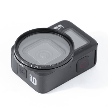RUIGPRO for GoPro HERO10 Black / HERO9 Black Professional 52mm UV Lens Filter with Filter Adapter Ring & Lens Cap