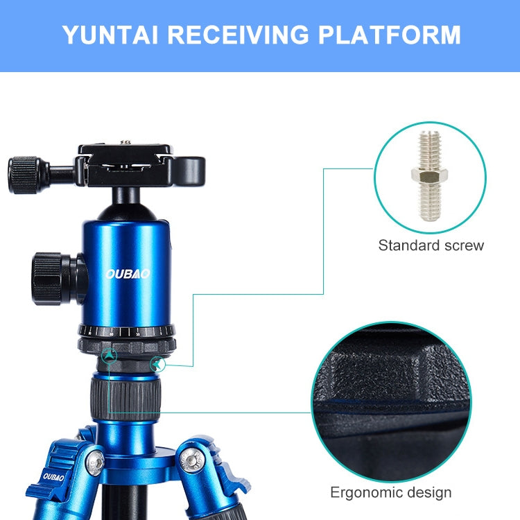 TRIOPO Oubao A-688 Adjustable Portable  Aluminum Alloy Tripod with Ball Head for SLR Camera, A-688