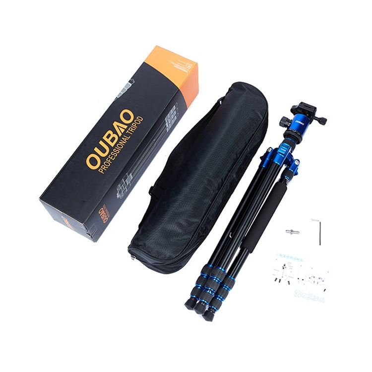 TRIOPO Oubao A-688 Adjustable Portable  Aluminum Alloy Tripod with Ball Head for SLR Camera, A-688