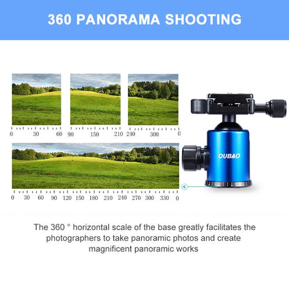 TRIOPO Oubao A-688 Adjustable Portable  Aluminum Alloy Tripod with Ball Head for SLR Camera, A-688