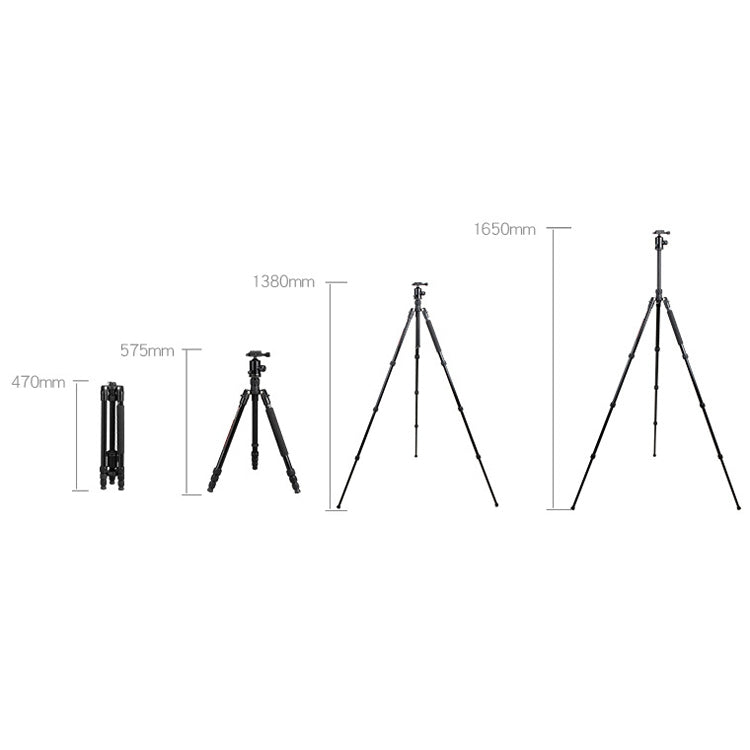 TRIOPO Oubao TA330 Horizontal Arm Tripod Mount Quick Release Center Column Boom Bracket with Tripod Ball-Head, TA330