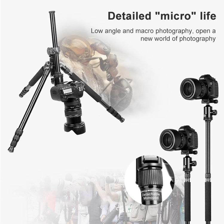 TRIOPO Oubao TA330 Horizontal Arm Tripod Mount Quick Release Center Column Boom Bracket with Tripod Ball-Head, TA330