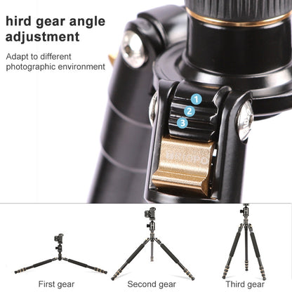 TRIOPO 554 Adjustable Portable  Aluminum Alloy Tripod with D-2A Ball Head for SLR Camera, 554