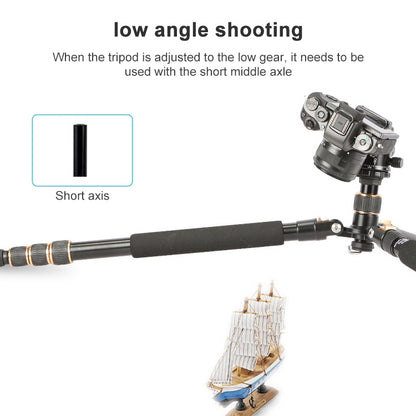 TRIOPO 554 Adjustable Portable  Aluminum Alloy Tripod with D-2A Ball Head for SLR Camera, 554
