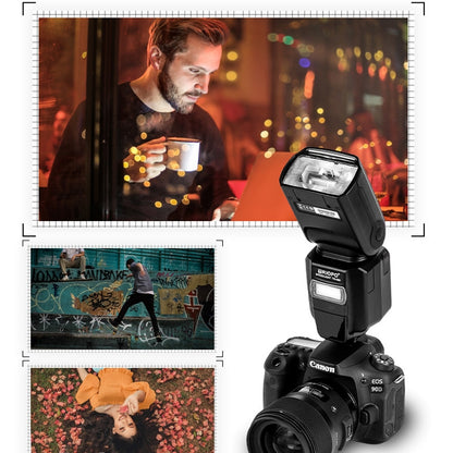 Triopo TR-666 2000mAh 2.4G Wireless Dual TTL Mode Flash Speedlite for Canon / Nikon DSLR Cameras, TR-666