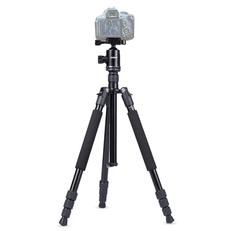 TRIOPO Oubao A-608S  Adjustable Portable  Aluminum Alloy Tripod with Ball Head for SLR Camera, -608S