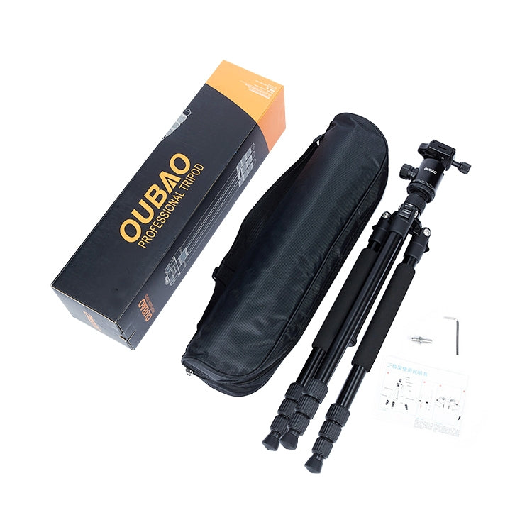 TRIOPO Oubao A-608S  Adjustable Portable  Aluminum Alloy Tripod with Ball Head for SLR Camera, -608S