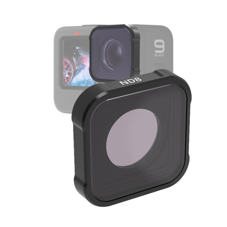 JSR KB Series ND8 Lens Filter for GoPro HERO13 Black /12 Black /11 Black /10 Black /9 Black, ND8