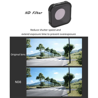 JSR KB Series ND16 Lens Filter for GoPro HERO13 Black /12 Black /11 Black /10 Black /9 Black, ND16