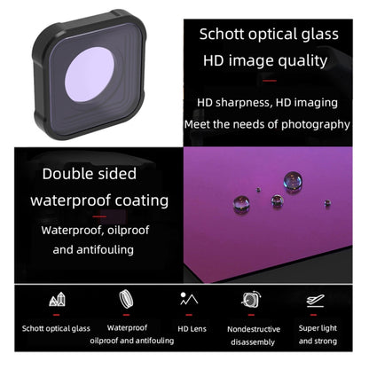 JSR KB Series STAR+MCUV+NIGHT+Diving Red+Diving Pink+ND8+ND16+ND32 Lens Filter for GoPro HERO13 Black /12 Black /11 Black /10 Black /9 Black, 8-in-1