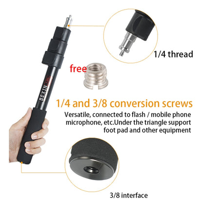 BEXIN P-264L Portable Outdoor Photography Camera Aluminum Alloy Hand-held Lamp Stand Monopod, P-264L