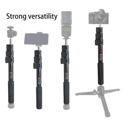 BEXIN P-264L Portable Outdoor Photography Camera Aluminum Alloy Hand-held Lamp Stand Monopod, P-264L