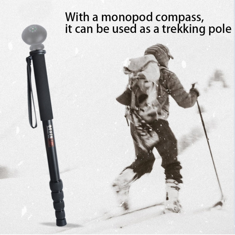 BEXIN P285-A Portable Travel Outdoor DSLR Camera Aluminum Alloy Monopod Holder, P285-A