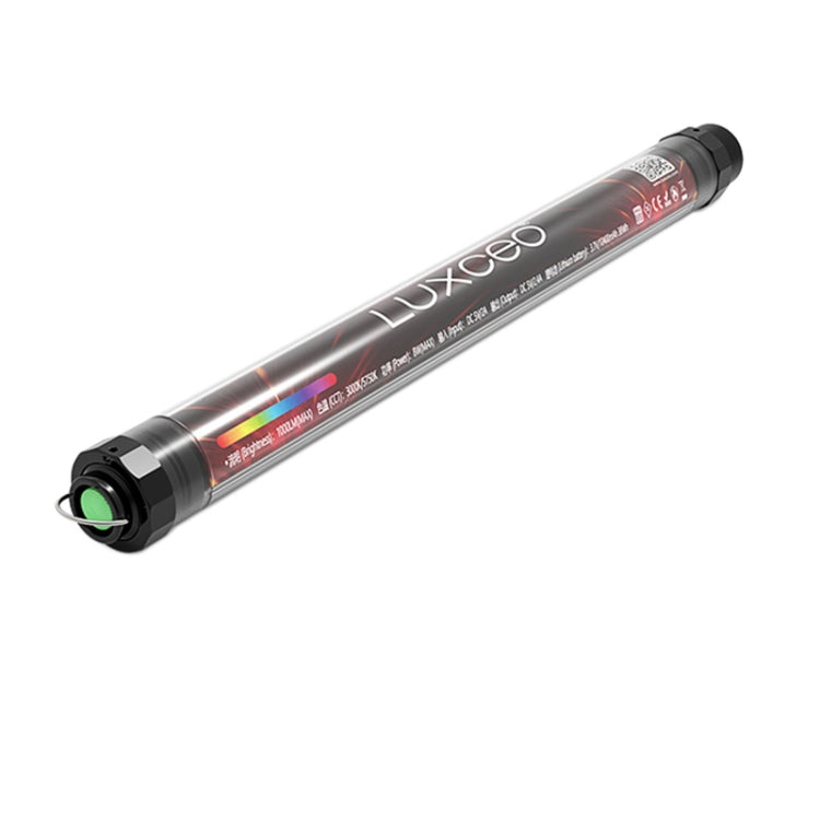 LUXCeO P7RGB Colorful Photo LED Stick Video Light APP Control Adjustable Color Temperature Waterproof Handheld LED Fill Light with Remote Control, P7RGB