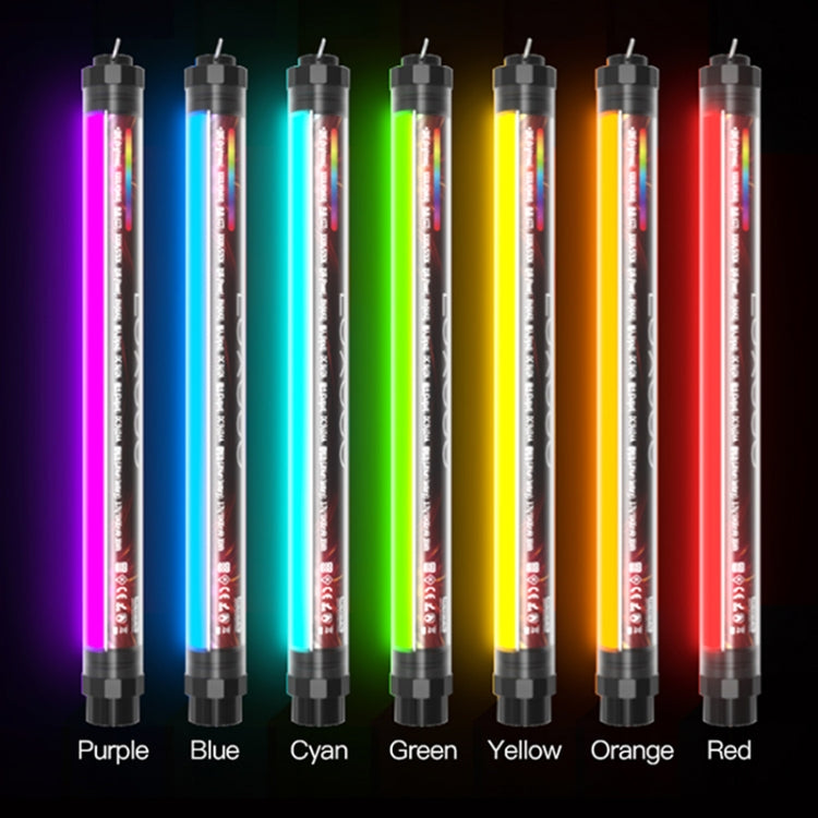LUXCeO P7RGB Colorful Photo LED Stick Video Light APP Control Adjustable Color Temperature Waterproof Handheld LED Fill Light with Remote Control, P7RGB
