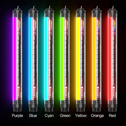 LUXCeO P7RGB Colorful Photo LED Stick Video Light APP Control Adjustable Color Temperature Waterproof Handheld LED Fill Light with Remote Control, P7RGB