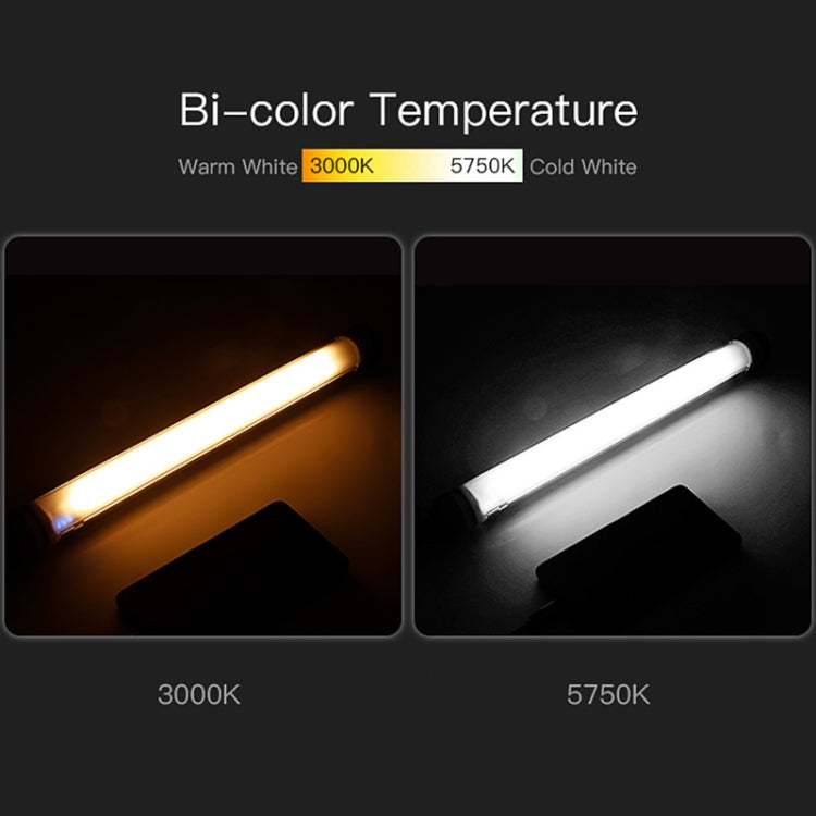 LUXCeO P7RGB Colorful Photo LED Stick Video Light APP Control Adjustable Color Temperature Waterproof Handheld LED Fill Light with Remote Control, P7RGB