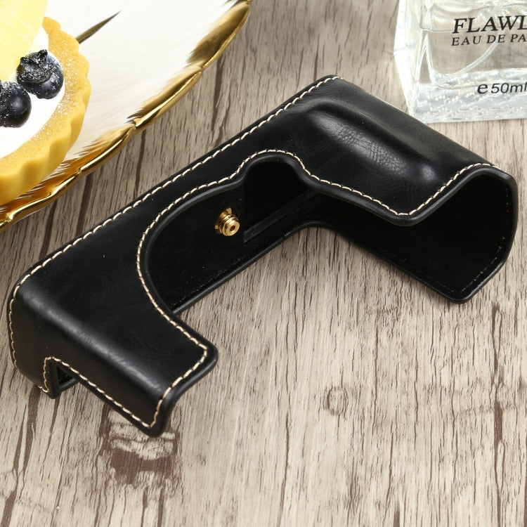 1/4 inch Thread PU Leather Camera Half Case Base for FUJIFILM XE4, For FUJIFILM XE4