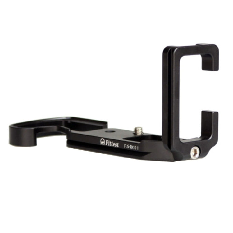 FITTEST FLS-RX10 II Vertical Shoot Quick Release L Plate Bracket Base Holder for Sony RX10M2, For Sony RX10M2
