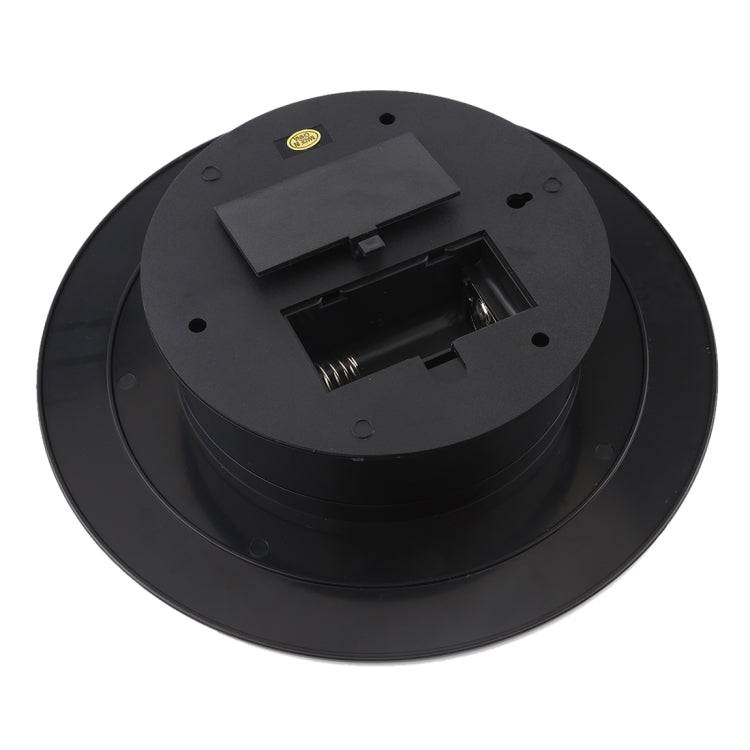 25cm 360 Degree Electric Rotating Mirror Surface Turntable Display Stand Video Shooting Props Turntable for Photography, Load 3kg, Powered by Battery, 25cm Mirror/Powered by Battery(WB), 25cm Mirror/Powered by Battery(B), 25cm Mirror/Powered by Battery(W)