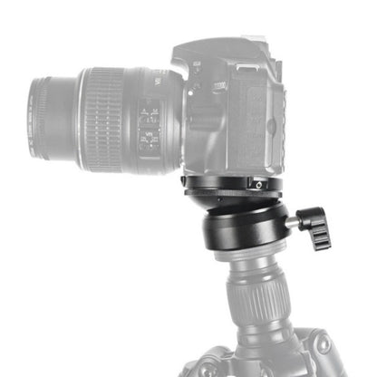 BEXIN DY-60N 3/8 inch Thread Dome Professional Tripod Leveling 360 Degree Panorama Head Base with Bubble Level & 3/8 inch Screw Adapter, DY-60N 3/8 inch