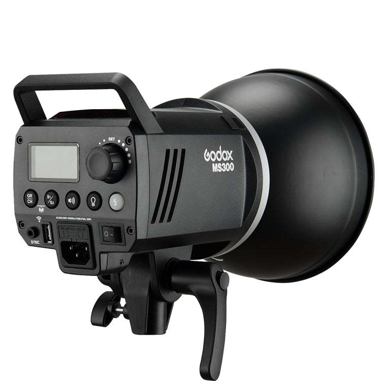 Godox MS300 Studio Flash Light 300Ws Bowens Mount Studio Speedlight with Cover, MS300