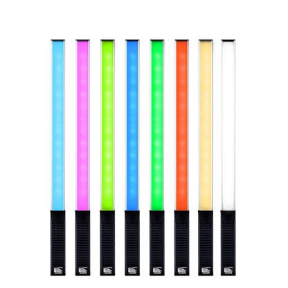 LUXCeO Q508A 8 Color Photo LED Stick Video Light Waterproof Handheld LED Fill Light Flash Lighting Lamp with Remote Control, Q508A