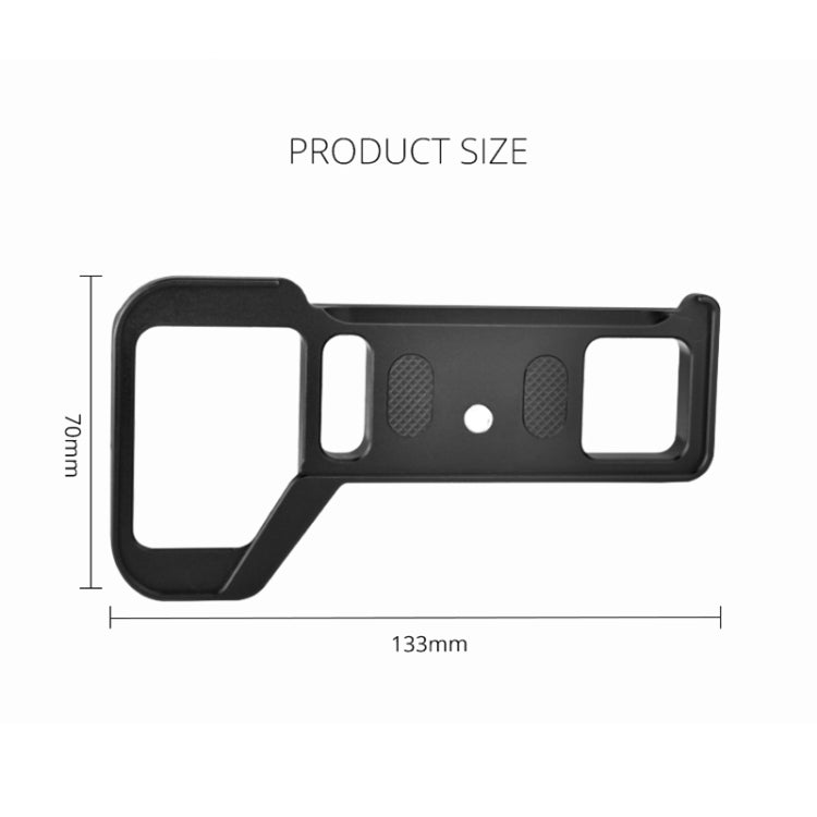 YELANGU CL8 Camera Expansion Board Base L Plate for Sony ILCE-9M2 / A9 II  / ILCE-7RM4 / A7R IV, CL8 for Sony ILCE-9M2
