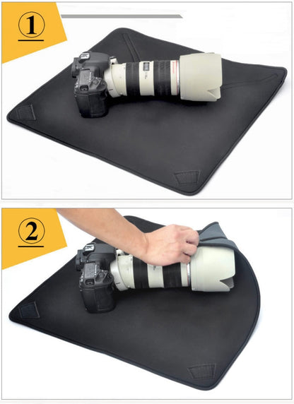 Shockproof Neoprene Bag Magic Wrap Blanket for Canon / Nikon / Sony Camera Lens, Size: 35 x 35cm, 35 x 35cm